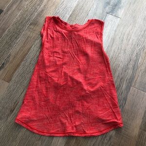 Lululemon red tank top